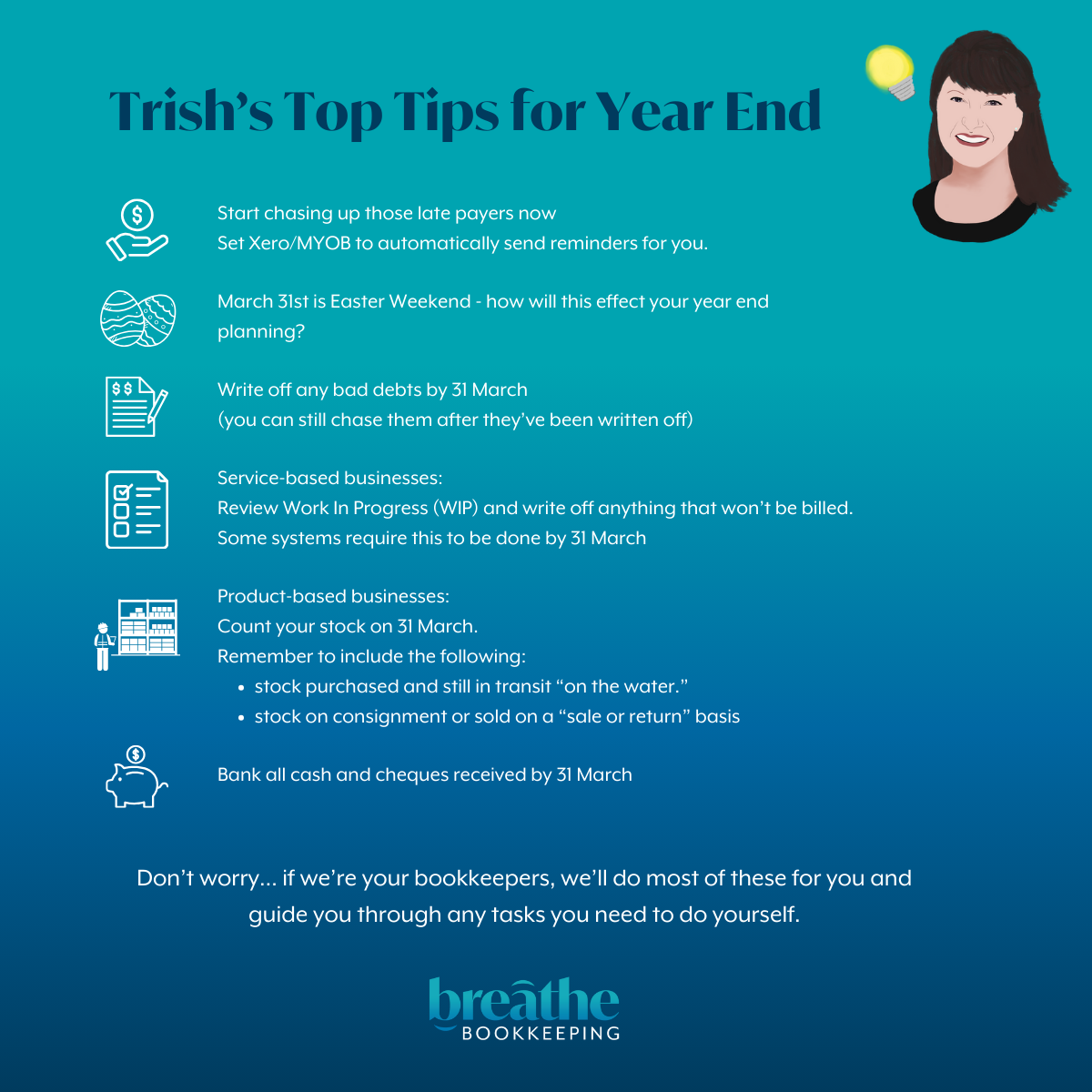 Year End 2024 - Trish's Top Tips 